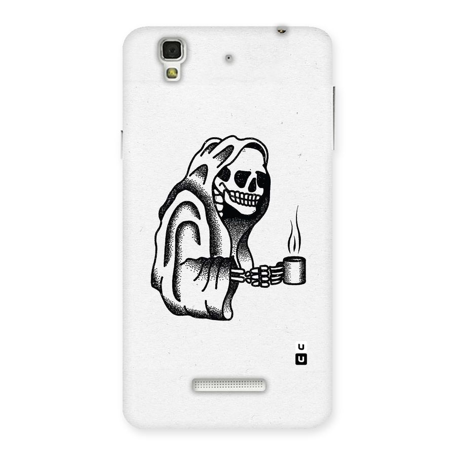 Dead But Coffee Back Case for YU Yureka Plus