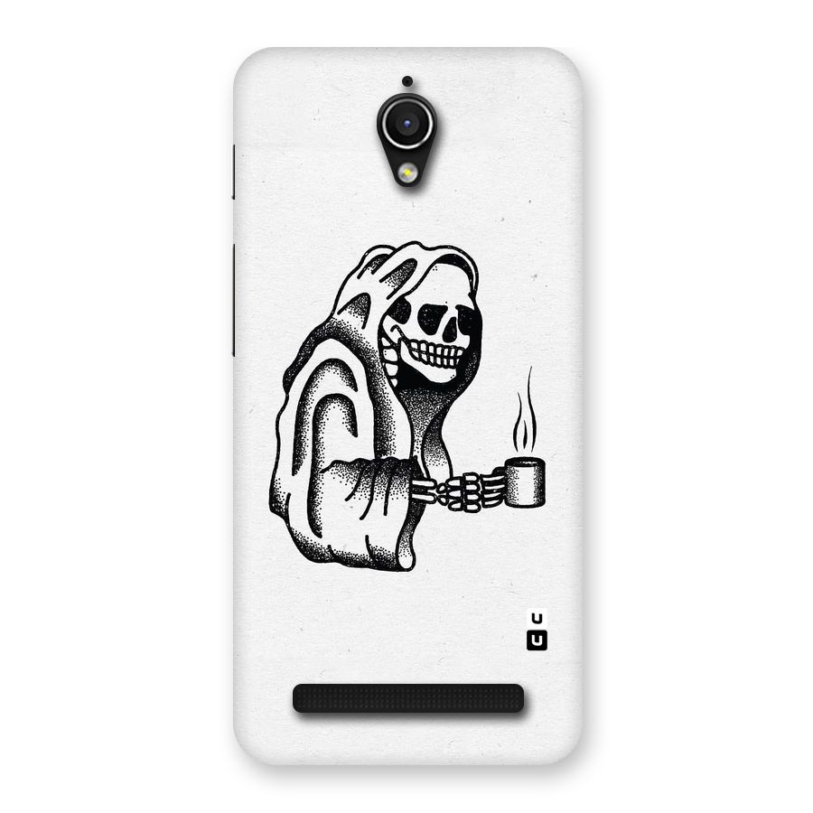 Dead But Coffee Back Case for Zenfone Go