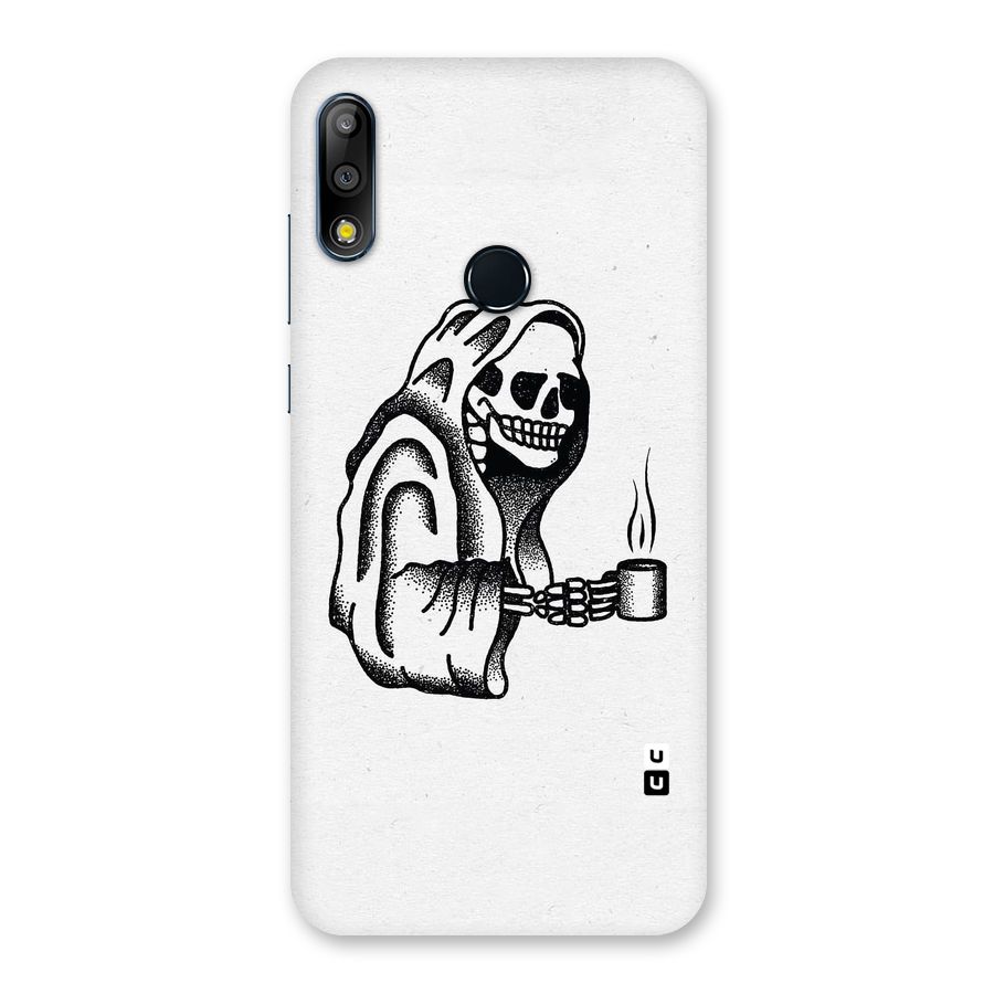 Dead But Coffee Back Case for Zenfone Max Pro M2
