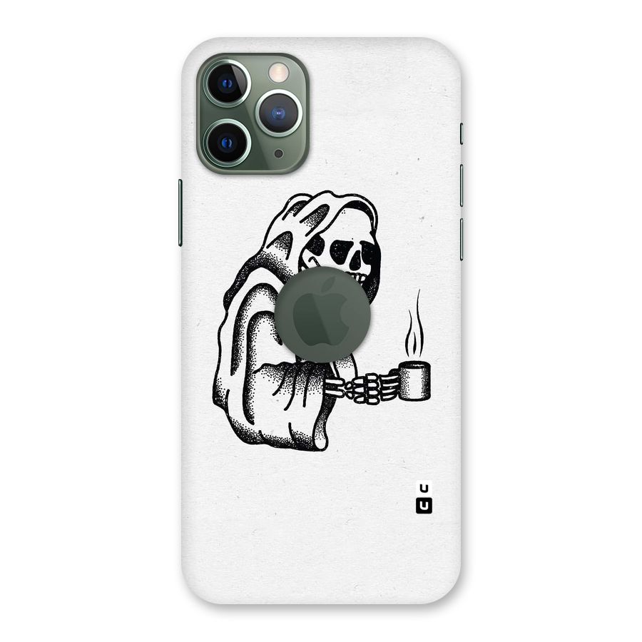 Dead But Coffee Back Case for iPhone 11 Pro Logo  Cut