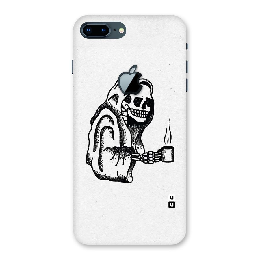 Dead But Coffee Back Case for iPhone 7 Plus Apple Cut