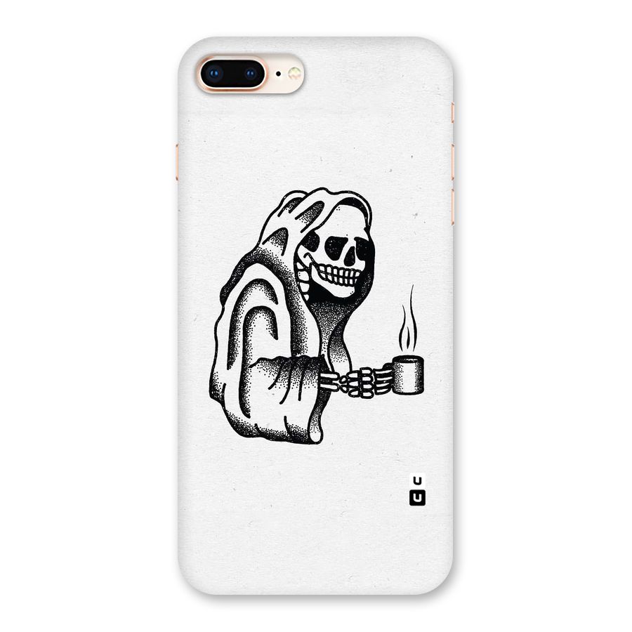 Dead But Coffee Back Case for iPhone 8 Plus