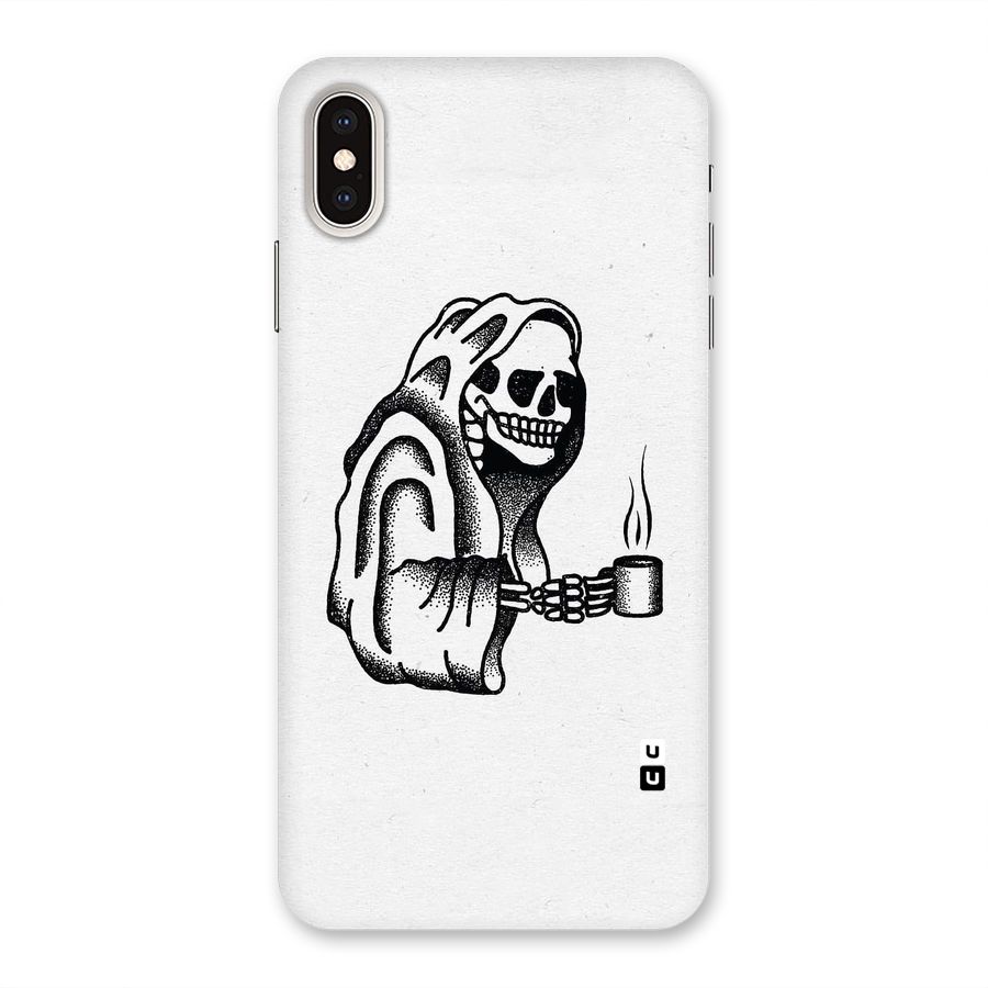 Dead But Coffee Back Case for iPhone XS Max