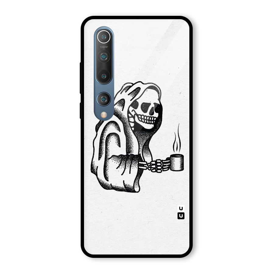 Dead But Coffee Glass Back Case for Mi 10
