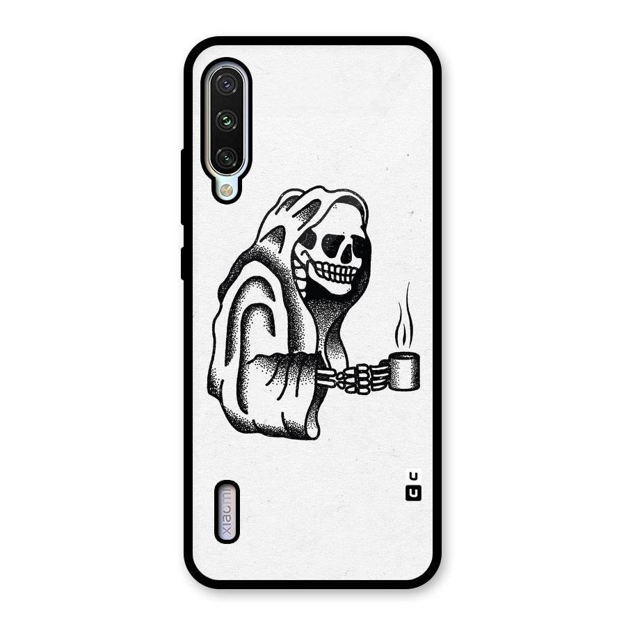 Dead But Coffee Glass Back Case for Mi A3