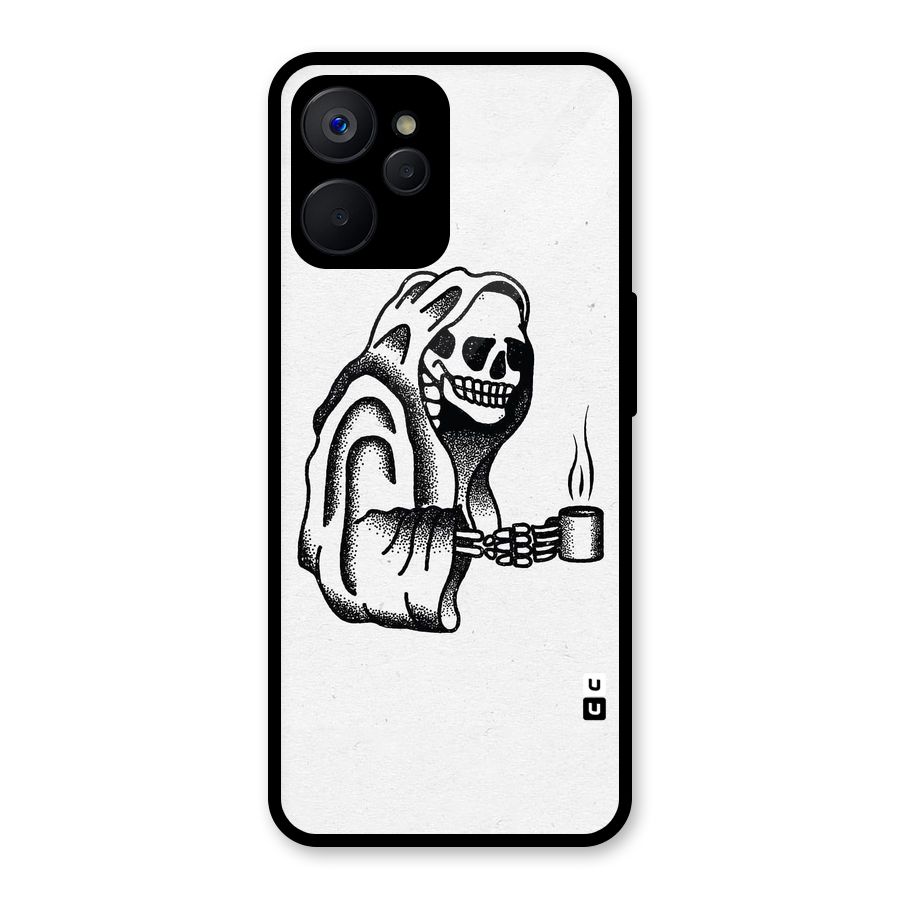 Dead But Coffee Glass Back Case for Realme 9i 5G