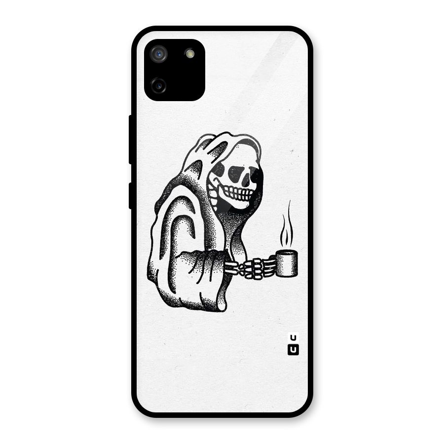 Dead But Coffee Glass Back Case for Realme C11