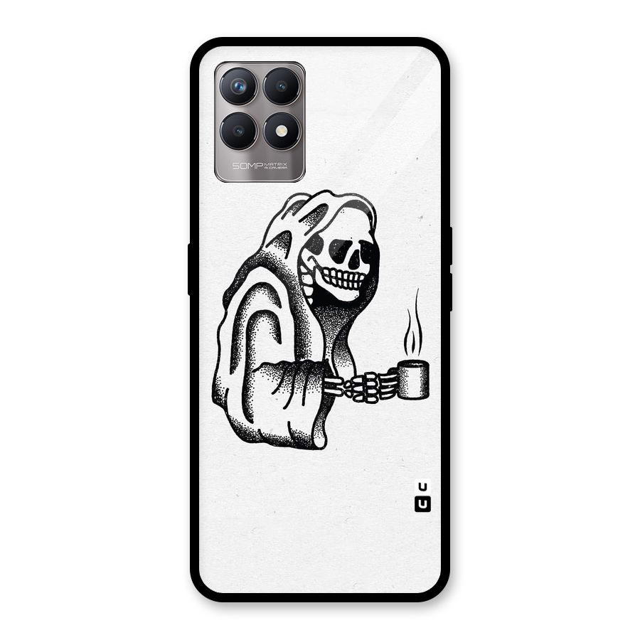Dead But Coffee Glass Back Case for Realme Narzo 50