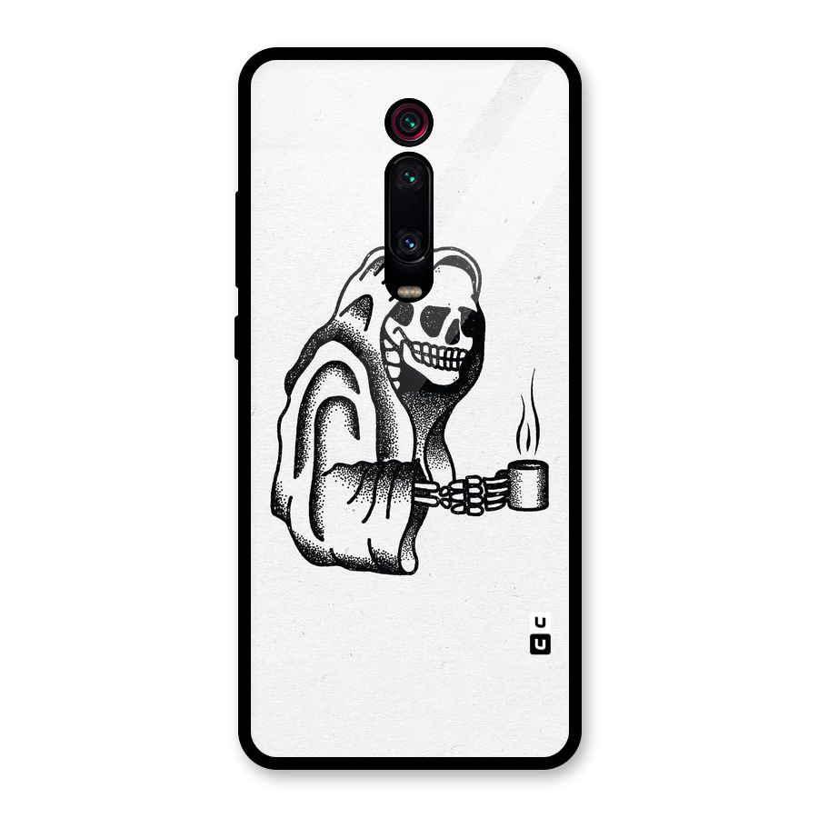 Dead But Coffee Glass Back Case for Redmi K20 Pro