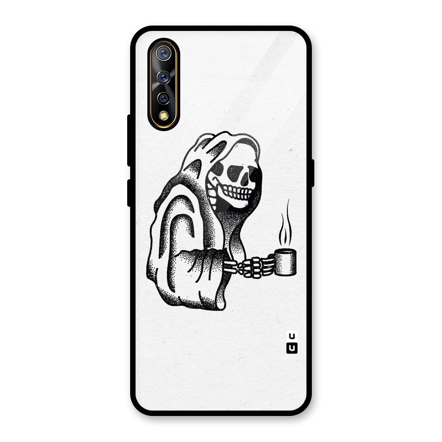 Dead But Coffee Glass Back Case for Vivo S1