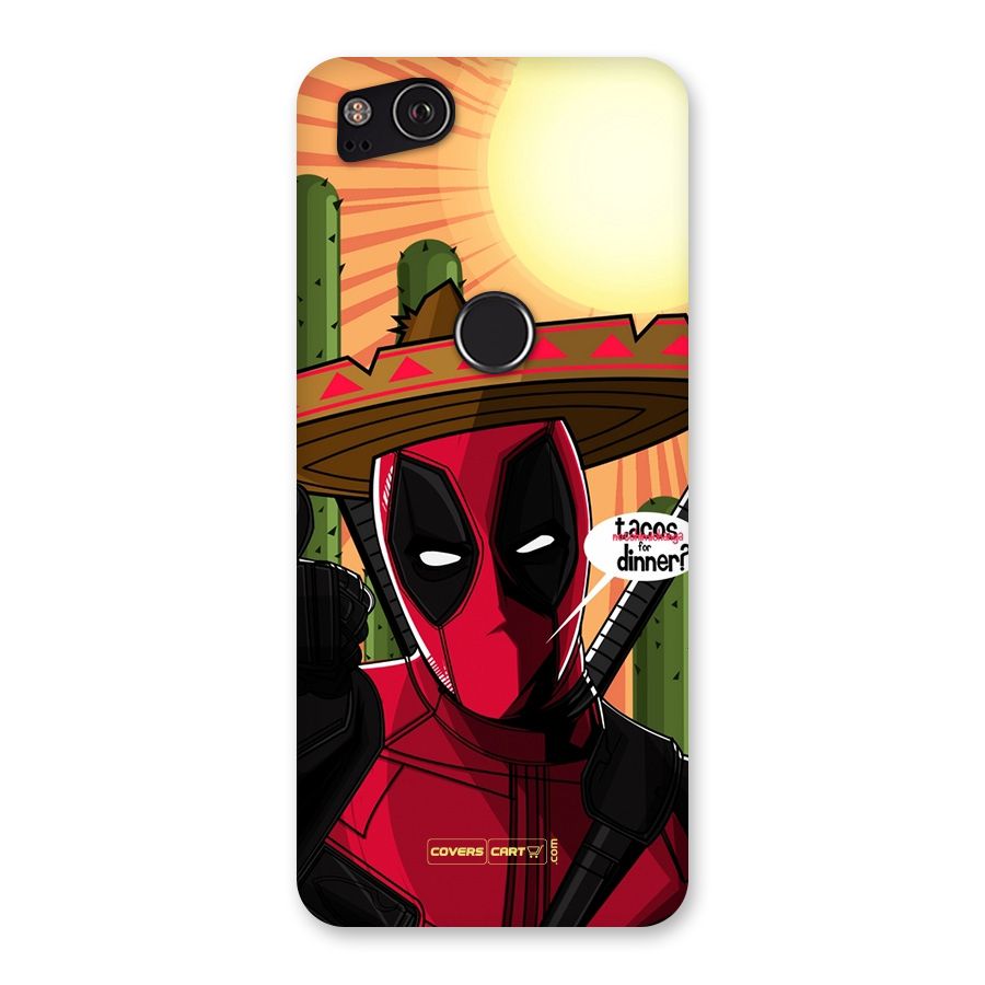 Deadpool Artwork Back Case for Google Pixel 2