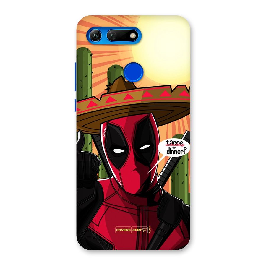 Deadpool Artwork Back Case for Honor View 20