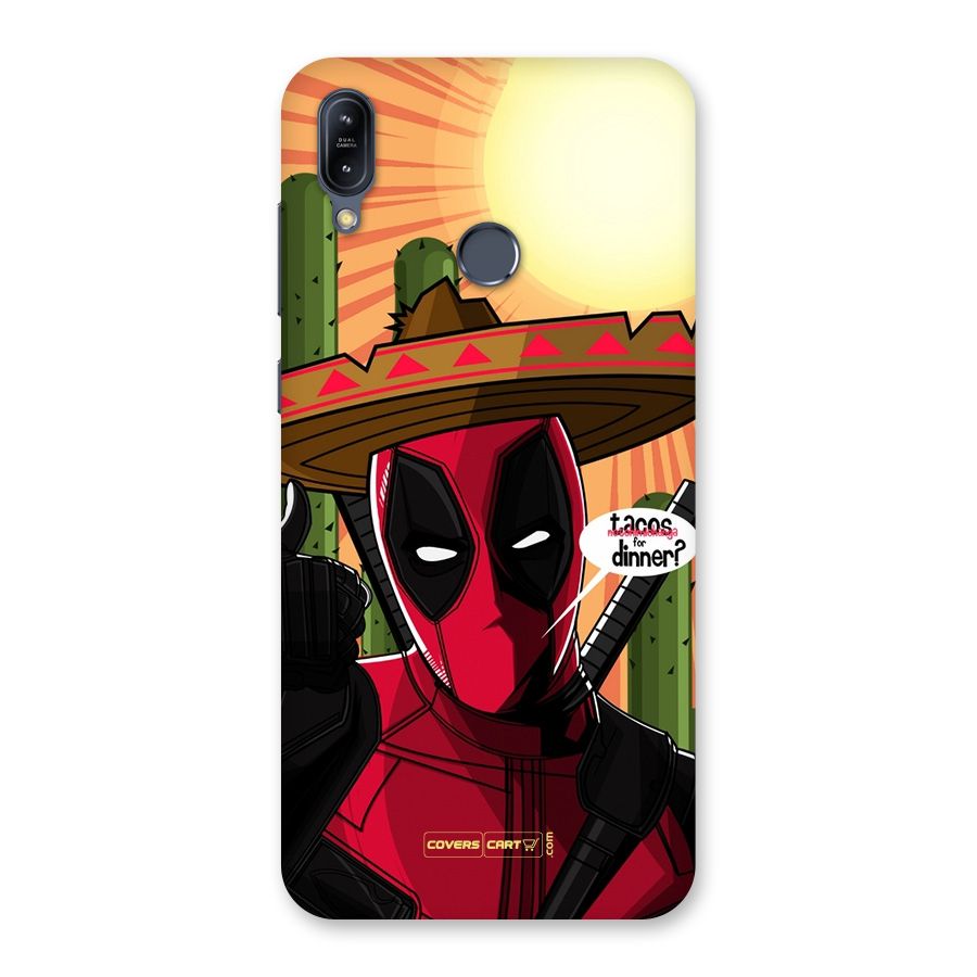 Deadpool Artwork Back Case for Zenfone Max M2