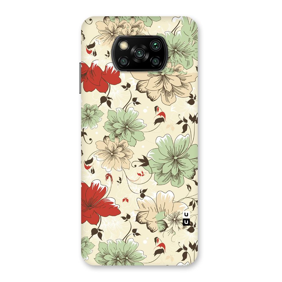 Decent Design Back Case for Poco X3