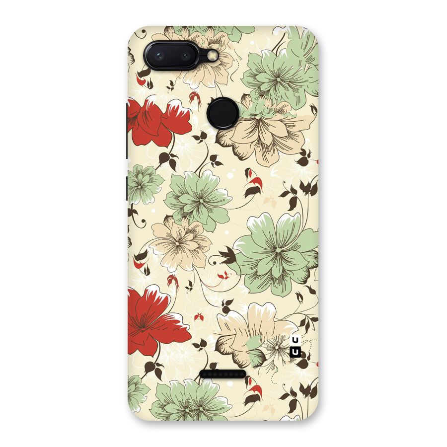 Decent Design Back Case for Redmi 6