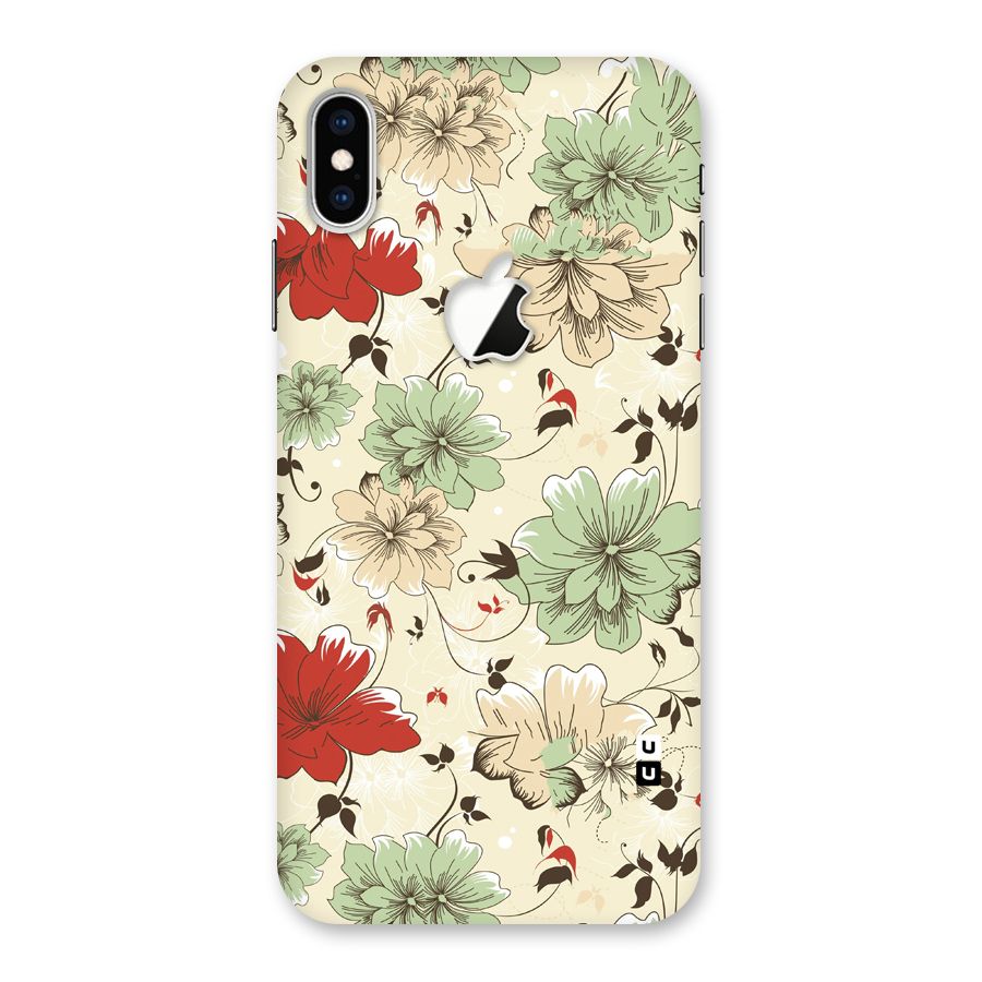 Decent Design Back Case for iPhone XS Max Apple Cut