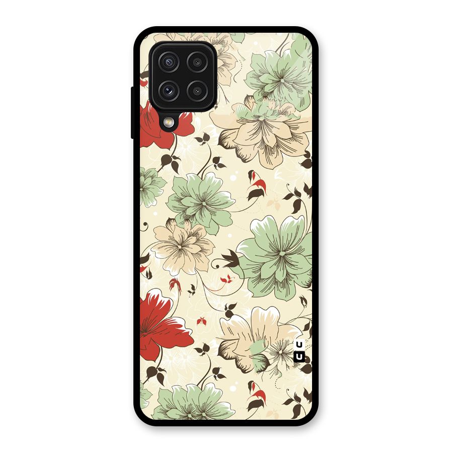 Decent Design Glass Back Case for Galaxy A22 4G