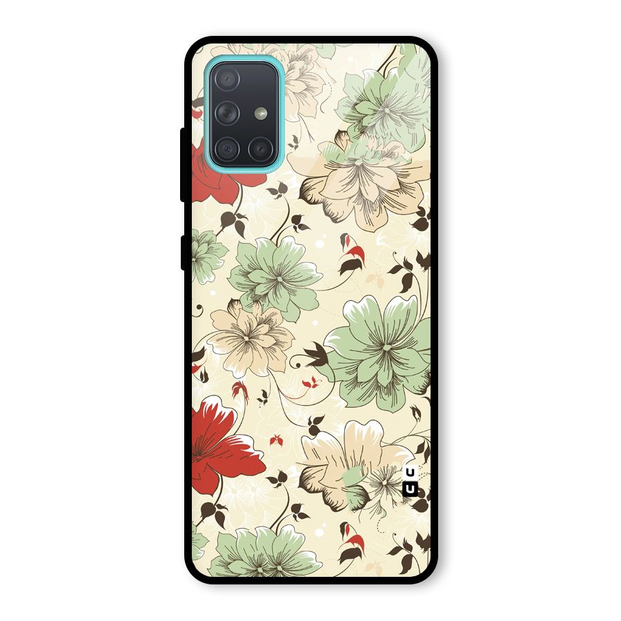 Decent Design Glass Back Case for Galaxy A71