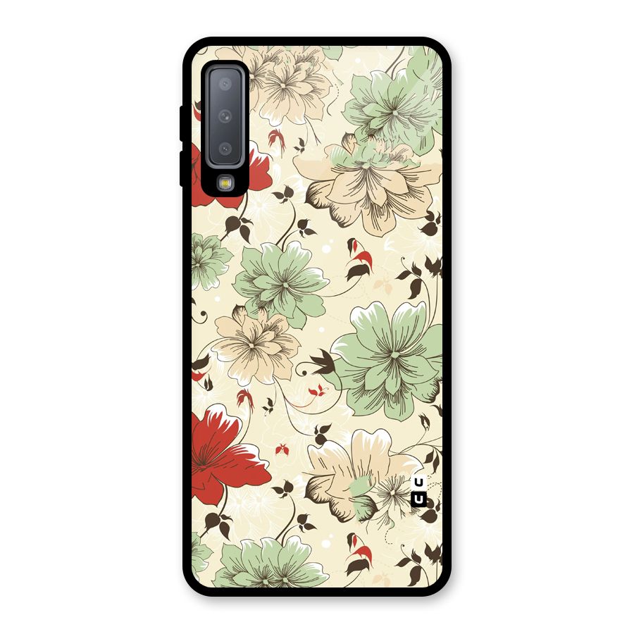 Decent Design Glass Back Case for Galaxy A7 (2018)