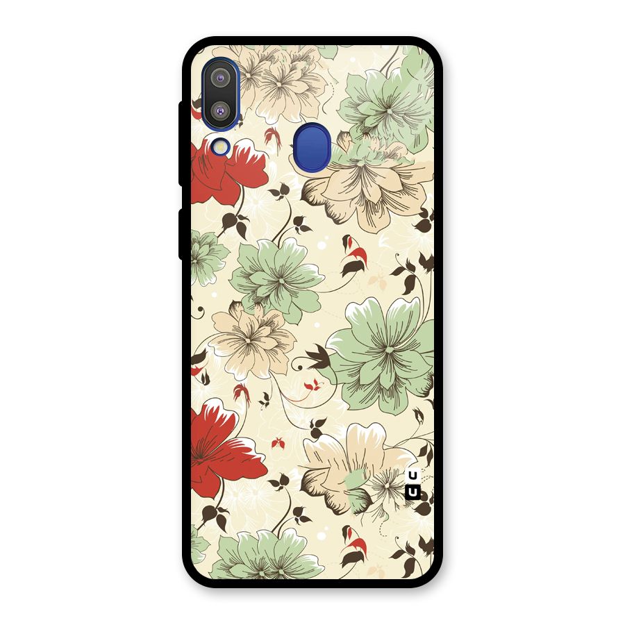 Decent Design Glass Back Case for Galaxy M20