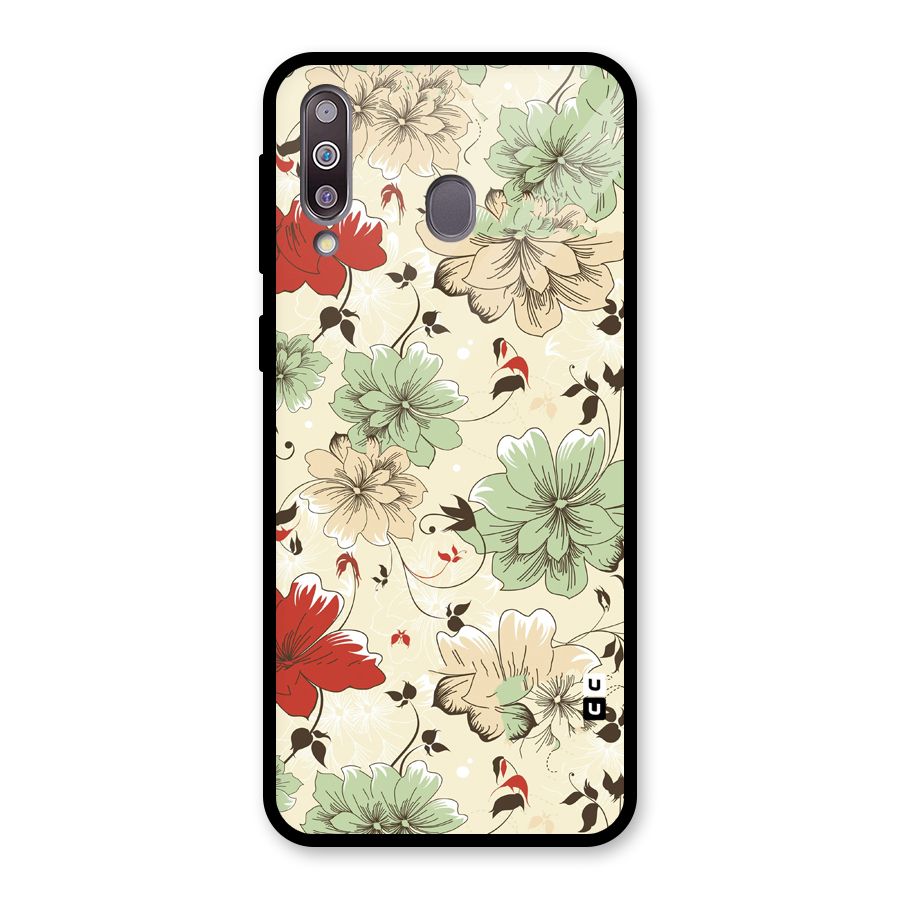 Decent Design Glass Back Case for Galaxy M30