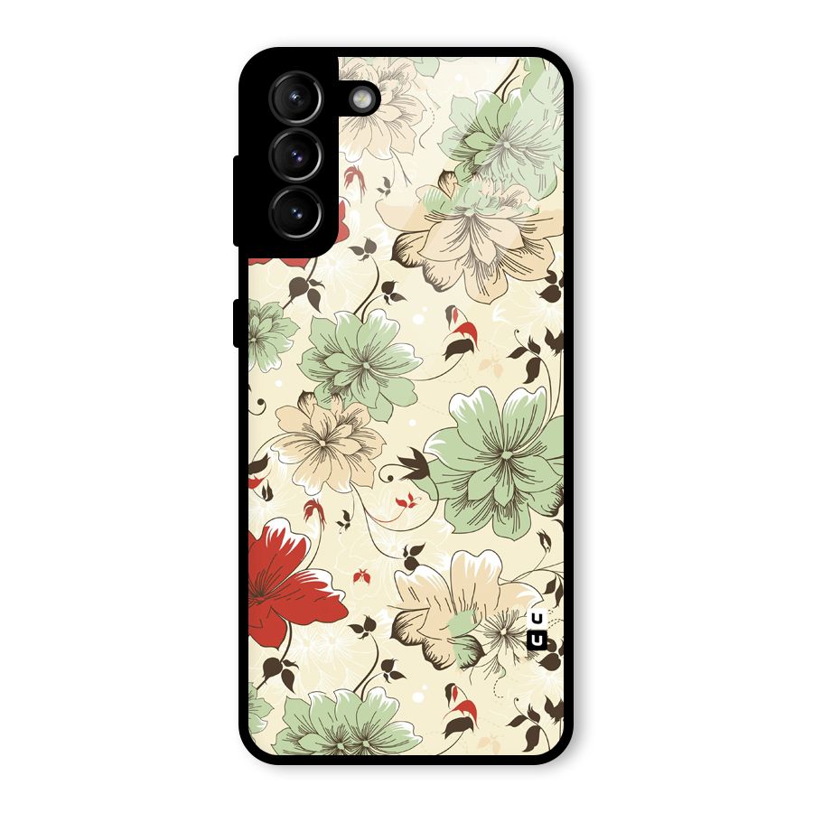 Decent Design Glass Back Case for Galaxy S21 Plus