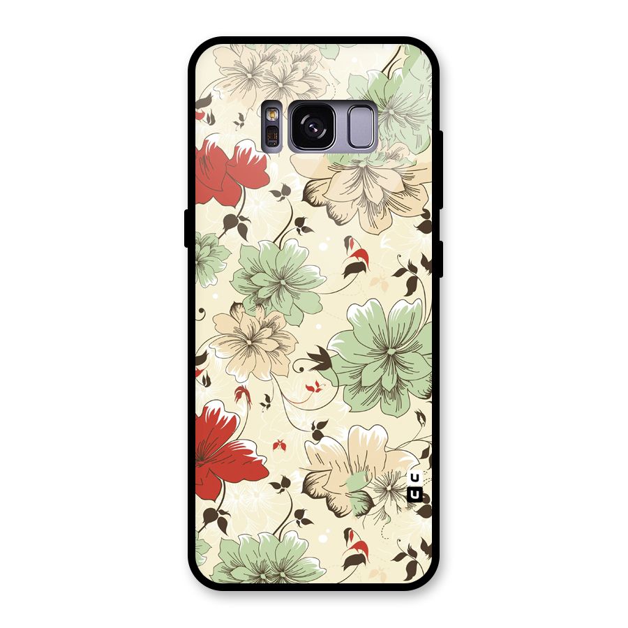 Decent Design Glass Back Case for Galaxy S8
