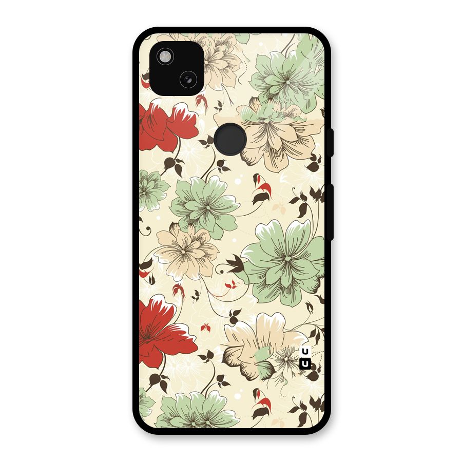 Decent Design Glass Back Case for Google Pixel 4a