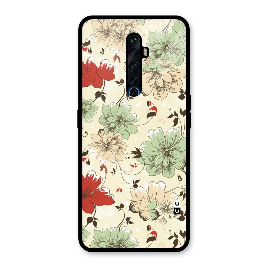 Decent Design Glass Back Case for Oppo Reno2 F