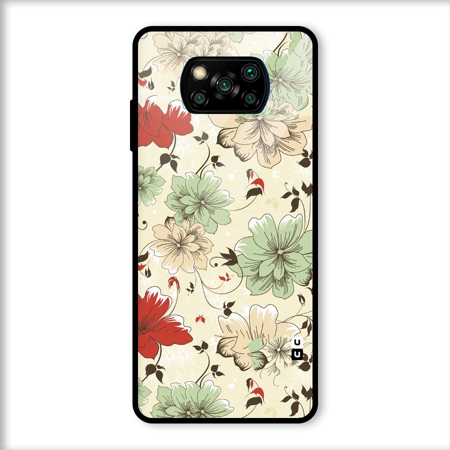Decent Design Glass Back Case for Poco X3