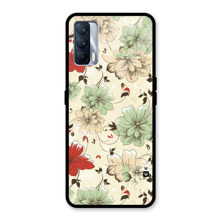 Decent Design Glass Back Case for Realme X7