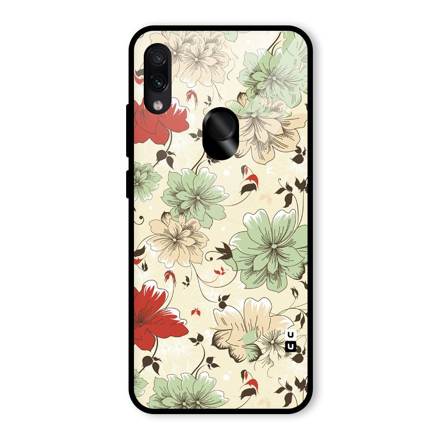 Decent Design Glass Back Case for Redmi Note 7S