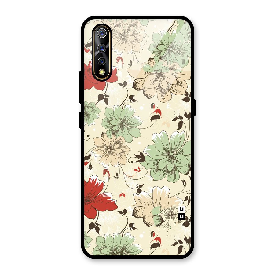 Decent Design Glass Back Case for Vivo S1