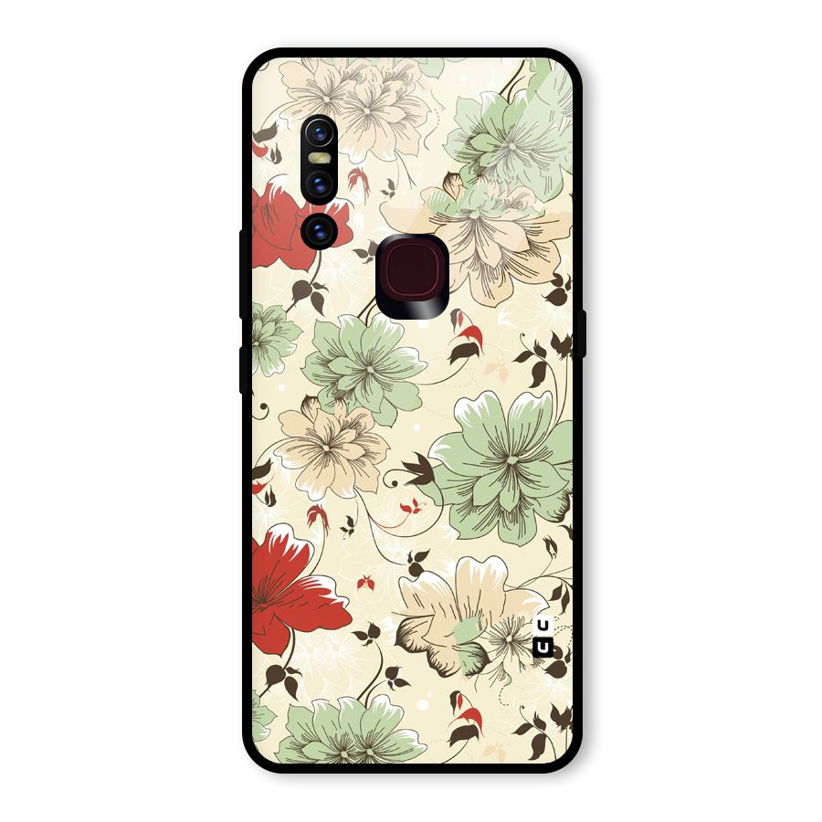 Decent Design Glass Back Case for Vivo V15