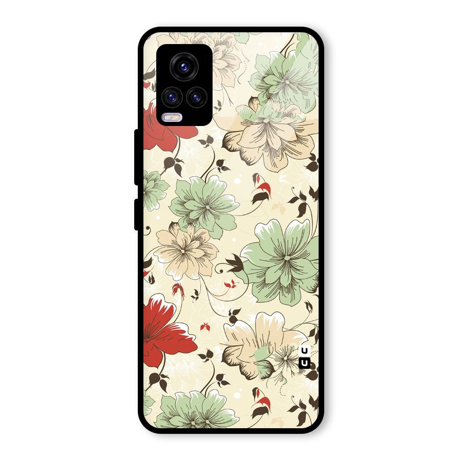 Decent Design Glass Back Case for Vivo V20
