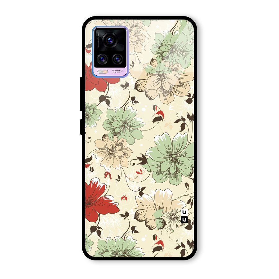 Decent Design Glass Back Case for Vivo V20 Pro