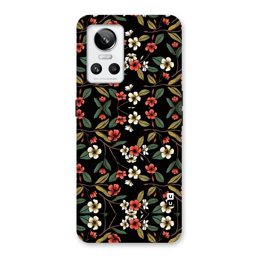 Decorative Florals Pattern Back Case for Realme GT Neo 3