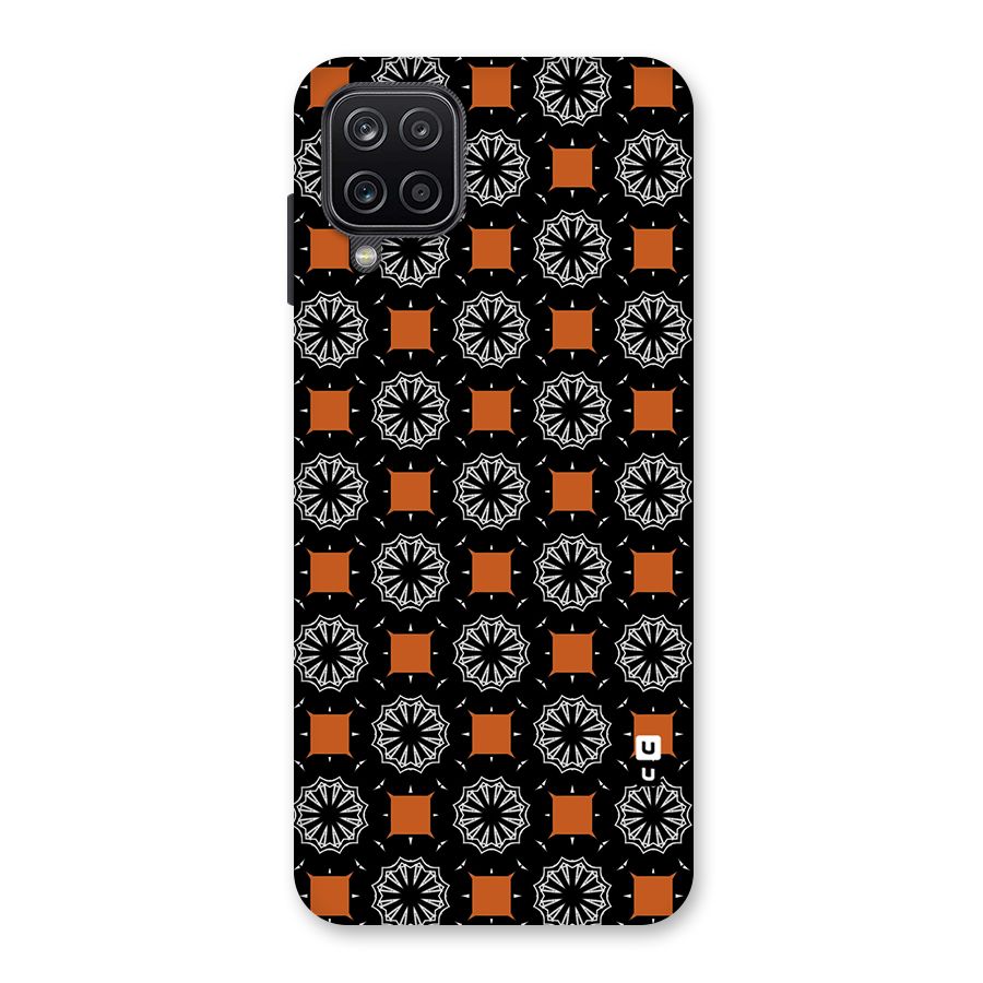 Decorative Wrapping Pattern Back Case for Galaxy A12