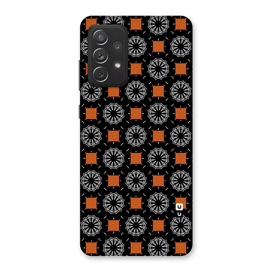 Decorative Wrapping Pattern Back Case for Galaxy A72
