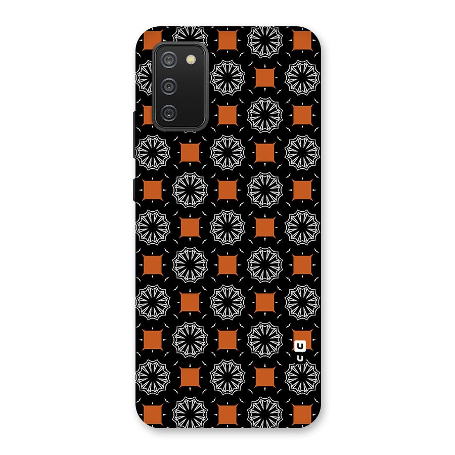Decorative Wrapping Pattern Back Case for Galaxy F02s