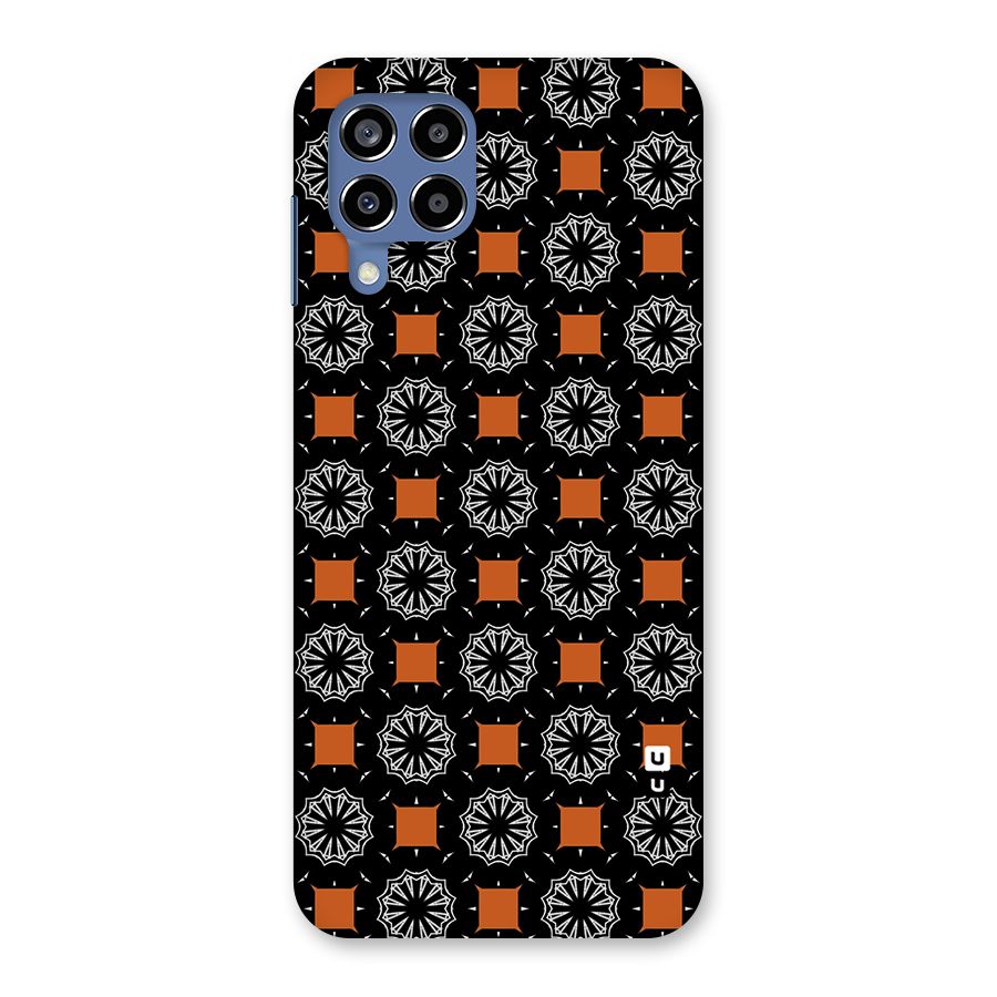 Decorative Wrapping Pattern Back Case for Galaxy M53 5G