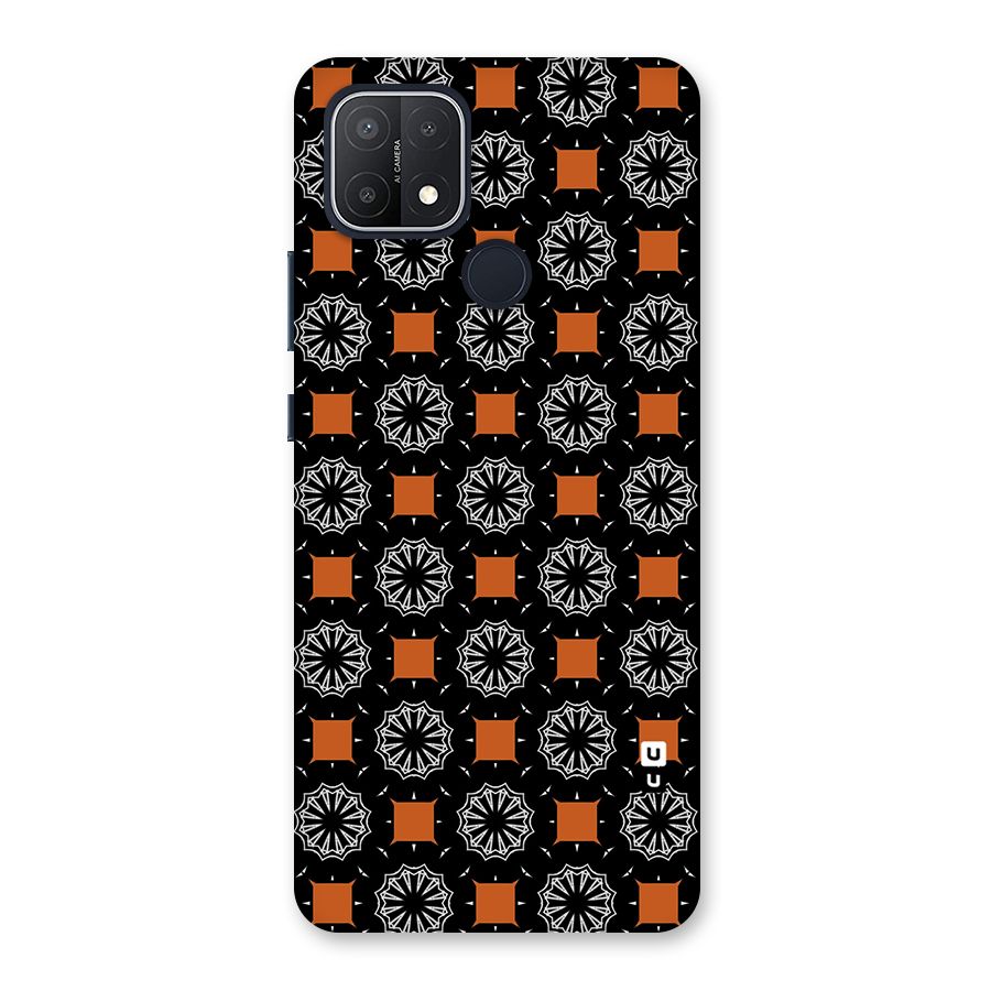 Decorative Wrapping Pattern Back Case for Oppo A15s