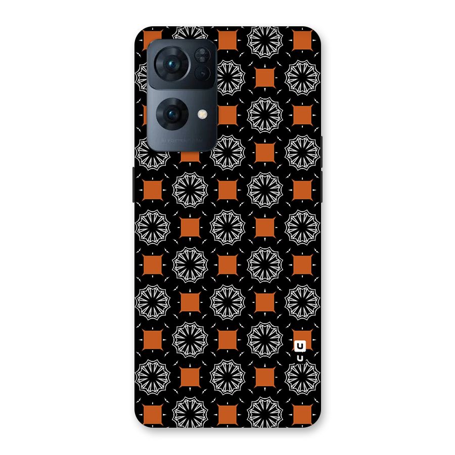Decorative Wrapping Pattern Back Case for Oppo Reno7 Pro 5G