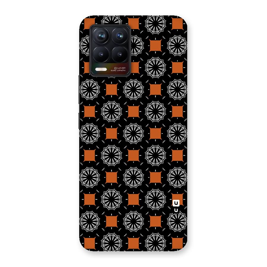 Decorative Wrapping Pattern Back Case for Realme 8