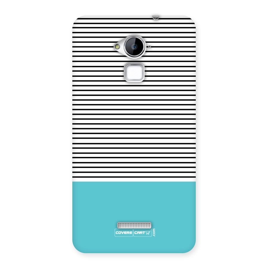 Deep Sky Blue Stripes Back Case for Coolpad Note 3