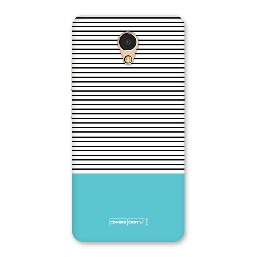 Deep Sky Blue Stripes Back Case for Lenovo P2