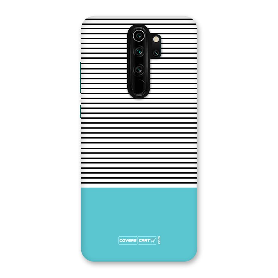 Deep Sky Blue Stripes Back Case for Redmi Note 8 Pro