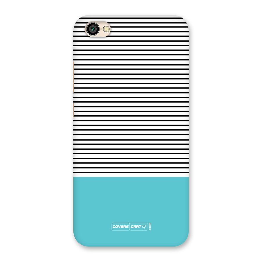 Deep Sky Blue Stripes Back Case for Redmi Y1 Lite
