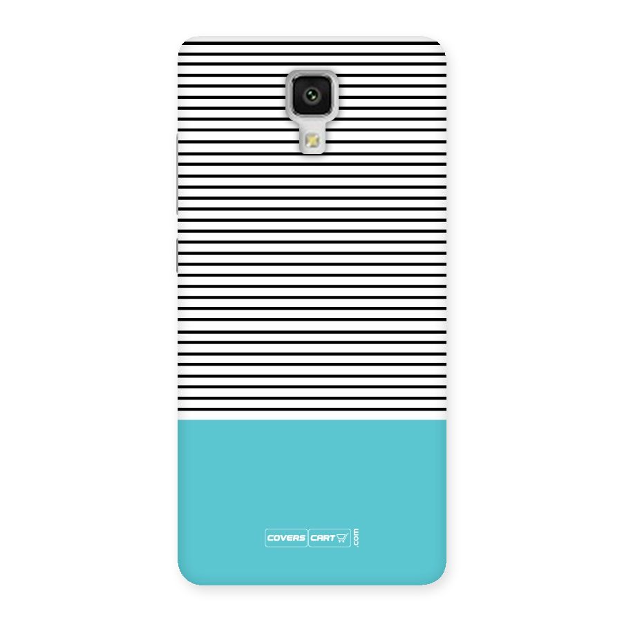 Deep Sky Blue Stripes Back Case for Xiaomi Mi 4