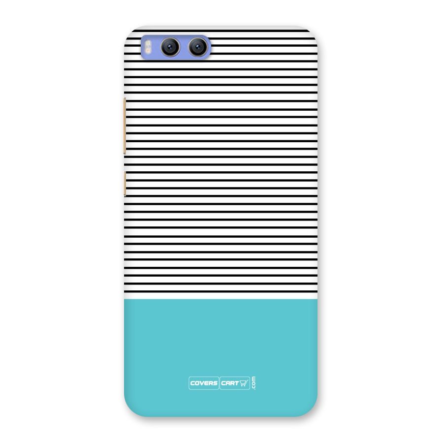 Deep Sky Blue Stripes Back Case for Xiaomi Mi 6